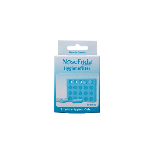 NoseFrida Hygiene Refill Filters (Box of 20) - (2 Packs