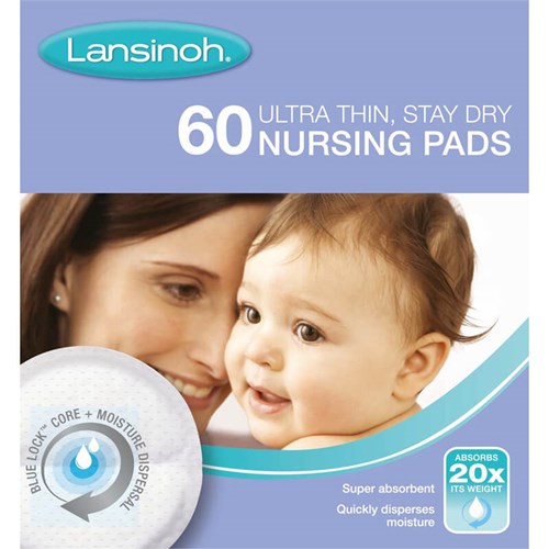 Lansinoh Disposable Nursing Pads 60Pk : Next Day Delivery