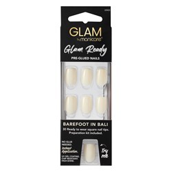 Faux Nails With Glue & Jelly Gum - Long & Short Styles, Multiple